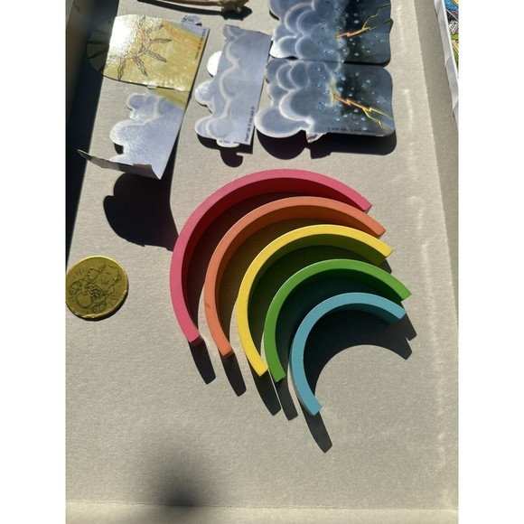 Rainbowland Board Fantasy Game Kolsbun Family Games 2000 RARE Incomplete - Picture 10 of 15